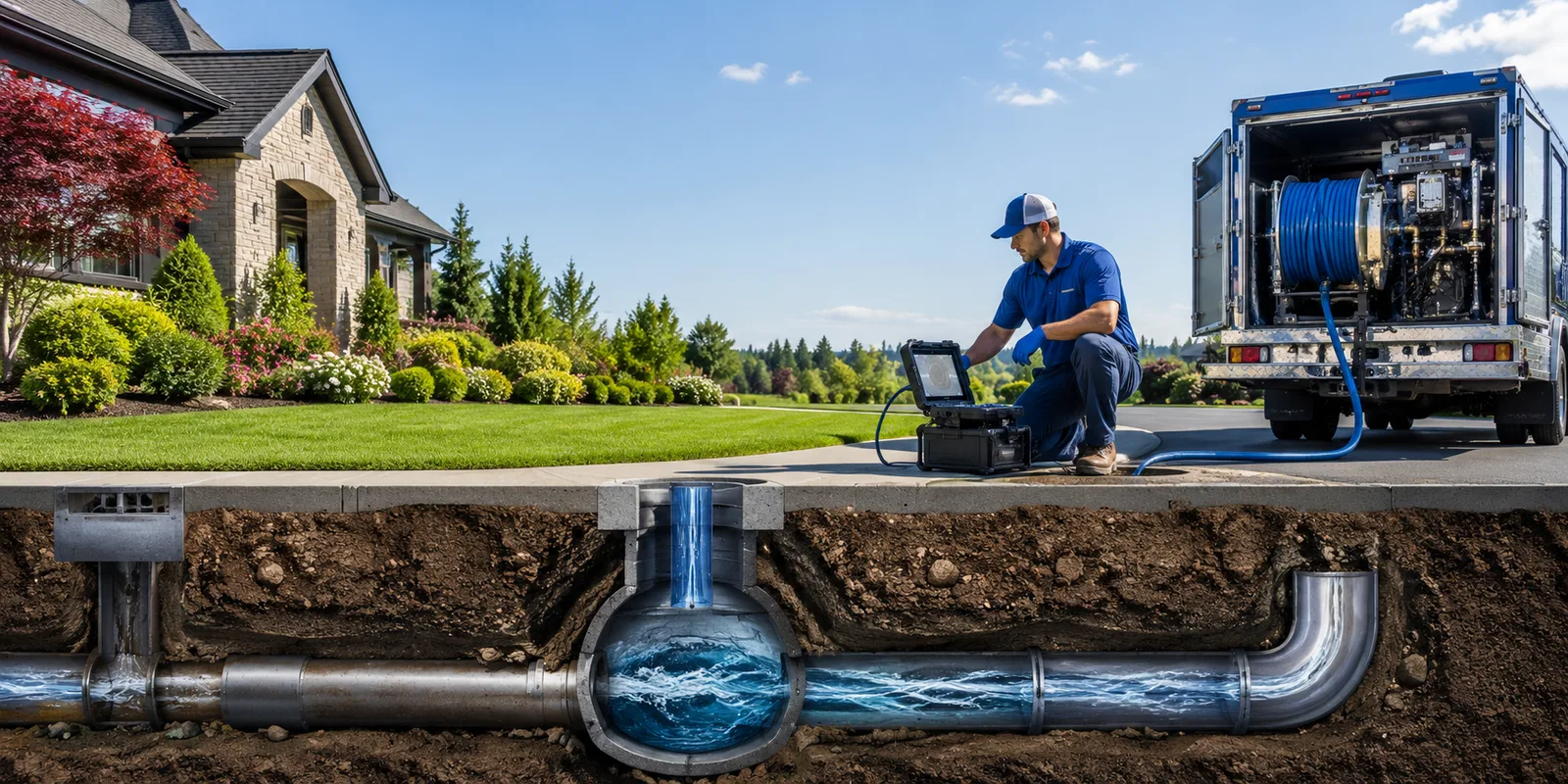 Drainage restoration information for Camp Meeker, CA